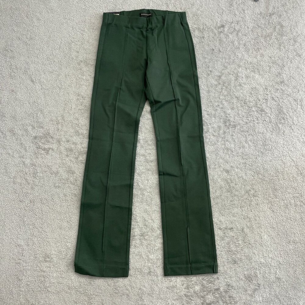NEW Banana Republic Women's XS Green Ponte Pants Pull on Stretched - Picture 2 of 9